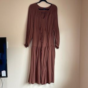 Brown old navy xxl dress